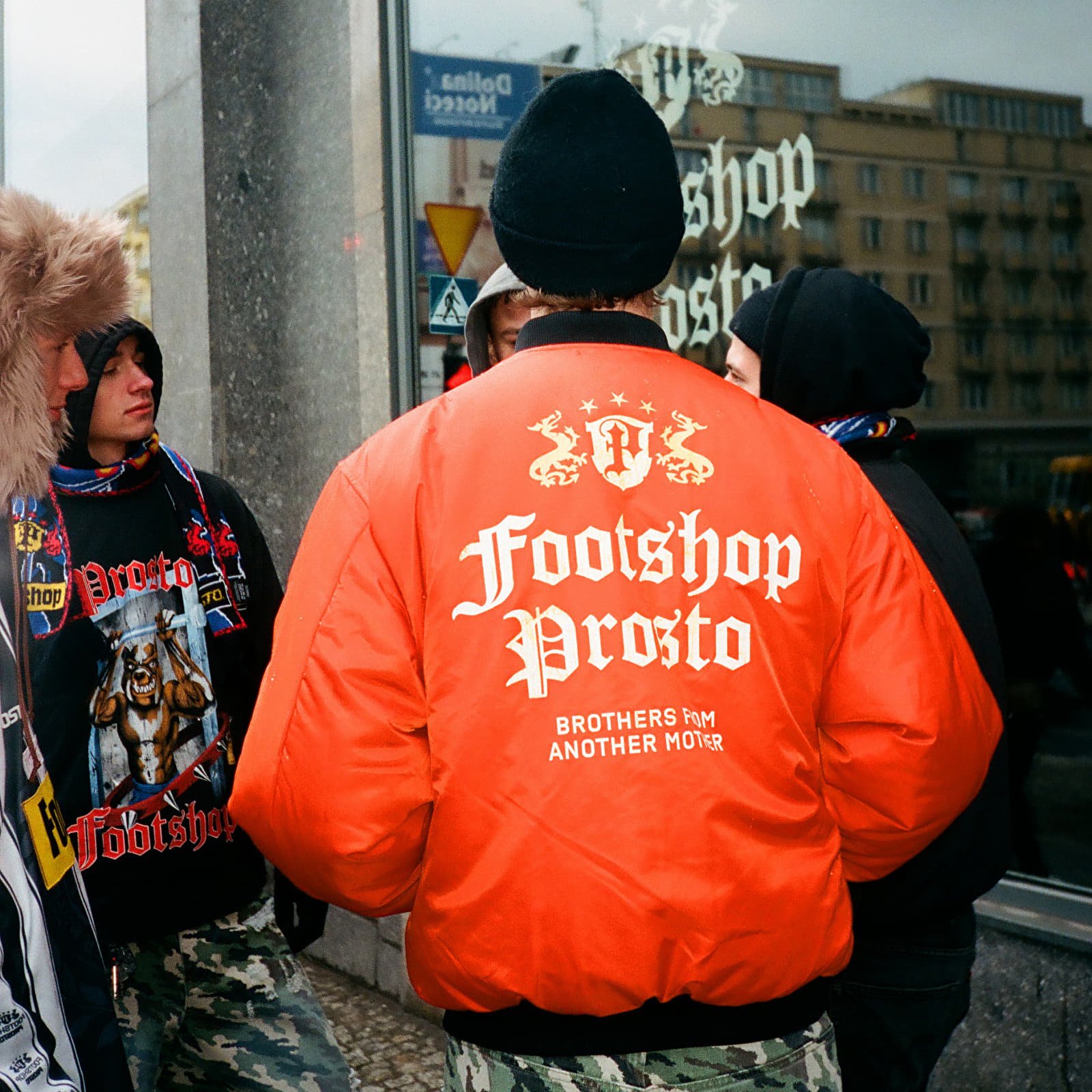 Bombers FTSHP x PROSTO Bomber Jacket UNISEX Black