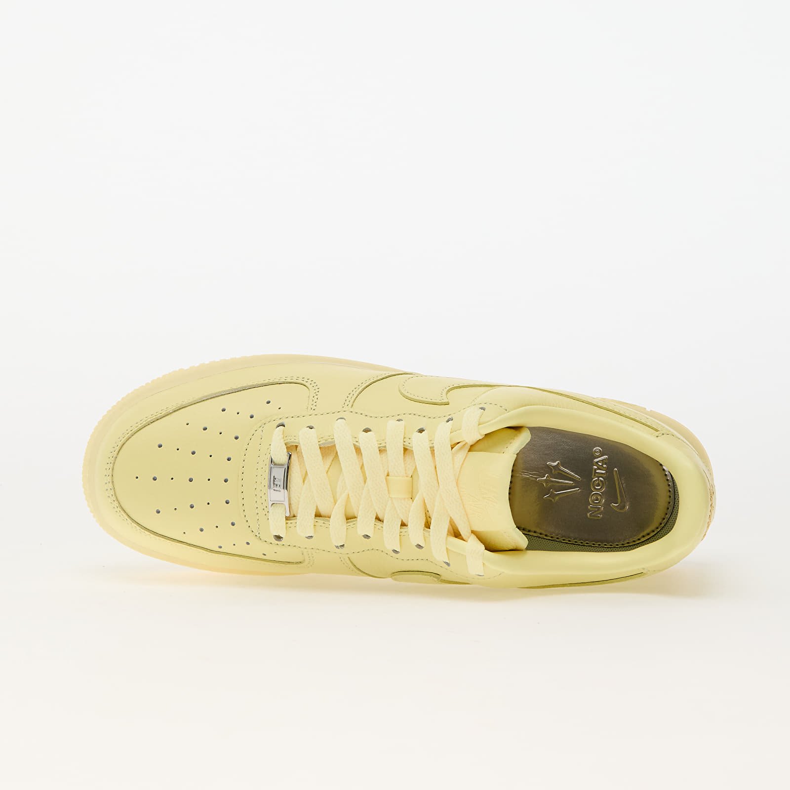 Männer Nike Nocta Air Force 1 Low Citron Tint/ Cobalt Tint-Metallic Silver