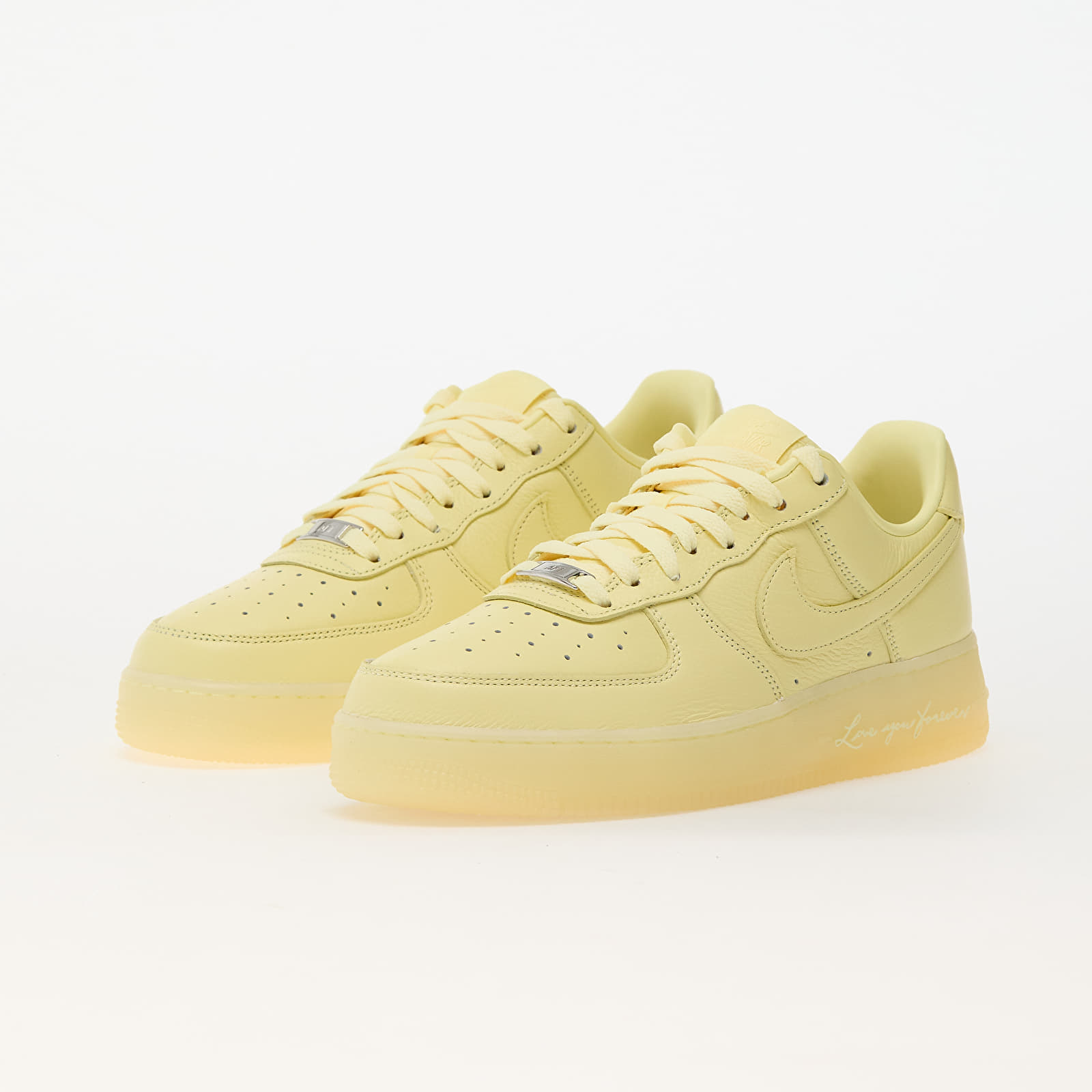 Männer Nike Nocta Air Force 1 Low Citron Tint/ Cobalt Tint-Metallic Silver