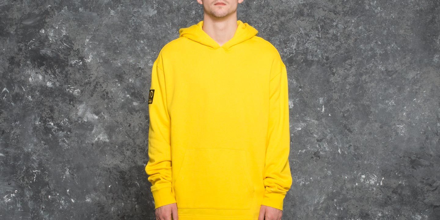 Puloverji PUMA x XO Oversize Hood Cyber Yellow
