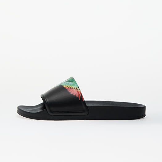 Marcelo Burlon Icon Wings Sliders Black/ Multicolor