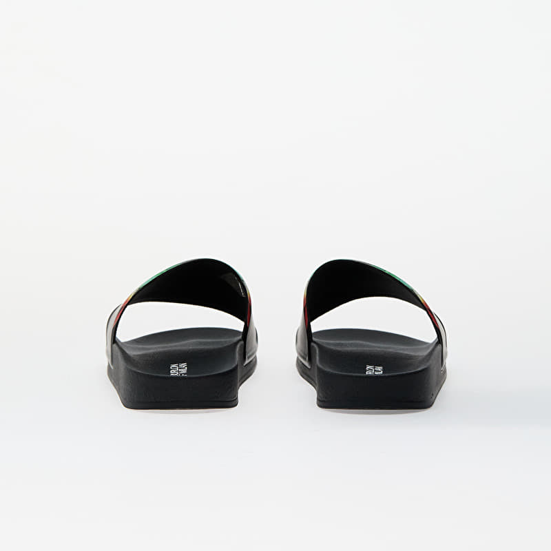 Marcelo Burlon Icon Wings Sliders Black/ Multicolor | Footshop