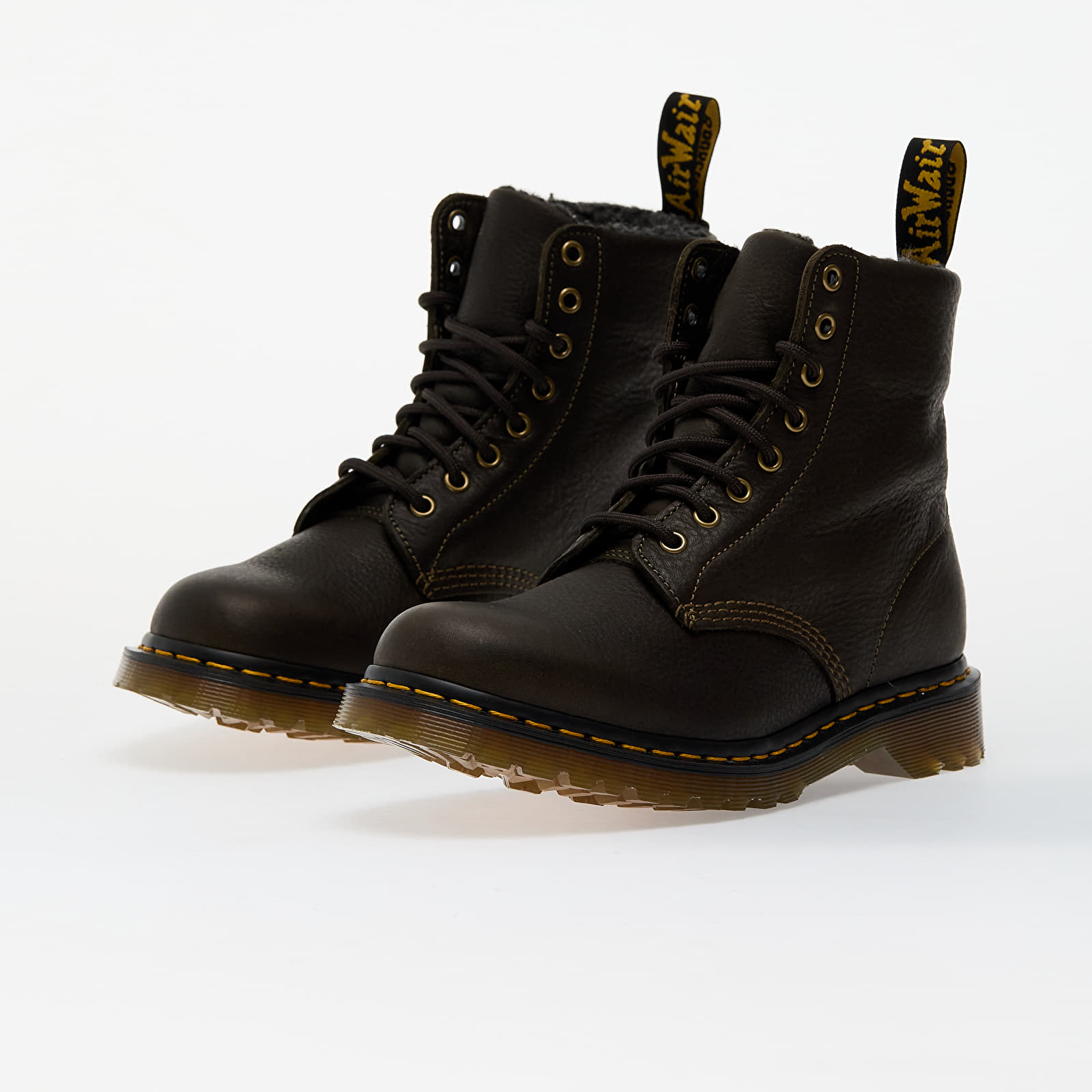 Buty męskie Dr. Martens 1460 Wl Dms Olive Grizzly