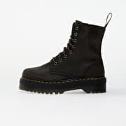 Dr. Martens Jadon Charcoal Grey Burnished Waxy Pull Up