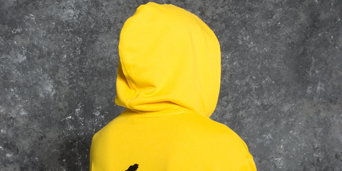 Puloverji PUMA x XO Oversize Hood Cyber Yellow