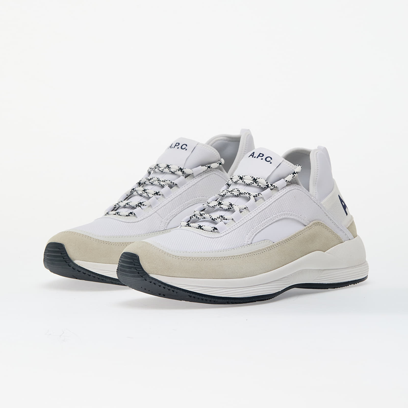 Herren Sneaker und Schuhe A.P.C. Run Around Sneakers White