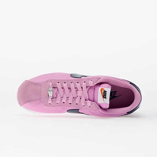 Pink and blue nike cortez sales