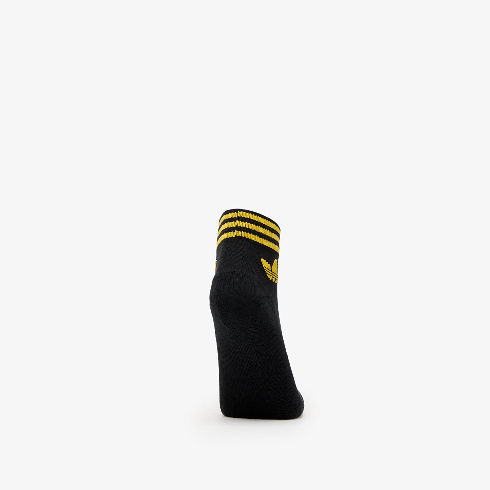 Skarpetki adidas Trefoil Ankle Half-Cushioned Socks 3-Pack Black/ Collegiate Green/ Blue/ Crew Yellow