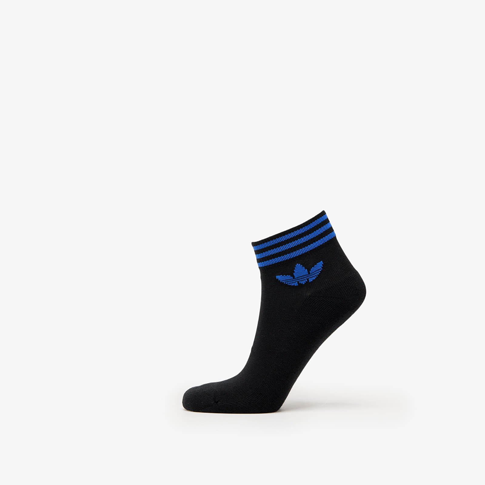 Skarpetki adidas Trefoil Ankle Half-Cushioned Socks 3-Pack Black/ Collegiate Green/ Blue/ Crew Yellow