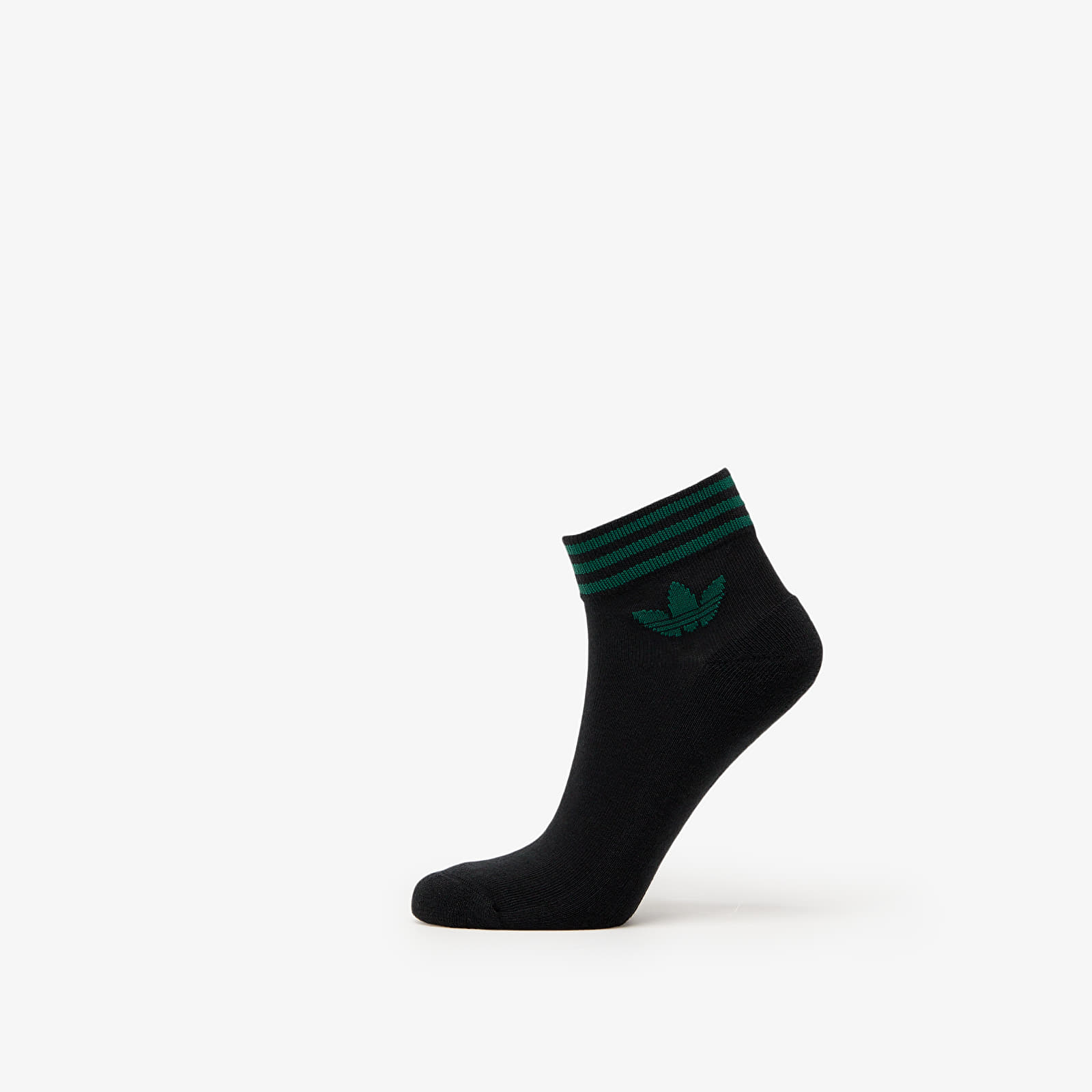 Skarpetki adidas Trefoil Ankle Half-Cushioned Socks 3-Pack Black/ Collegiate Green/ Blue/ Crew Yellow