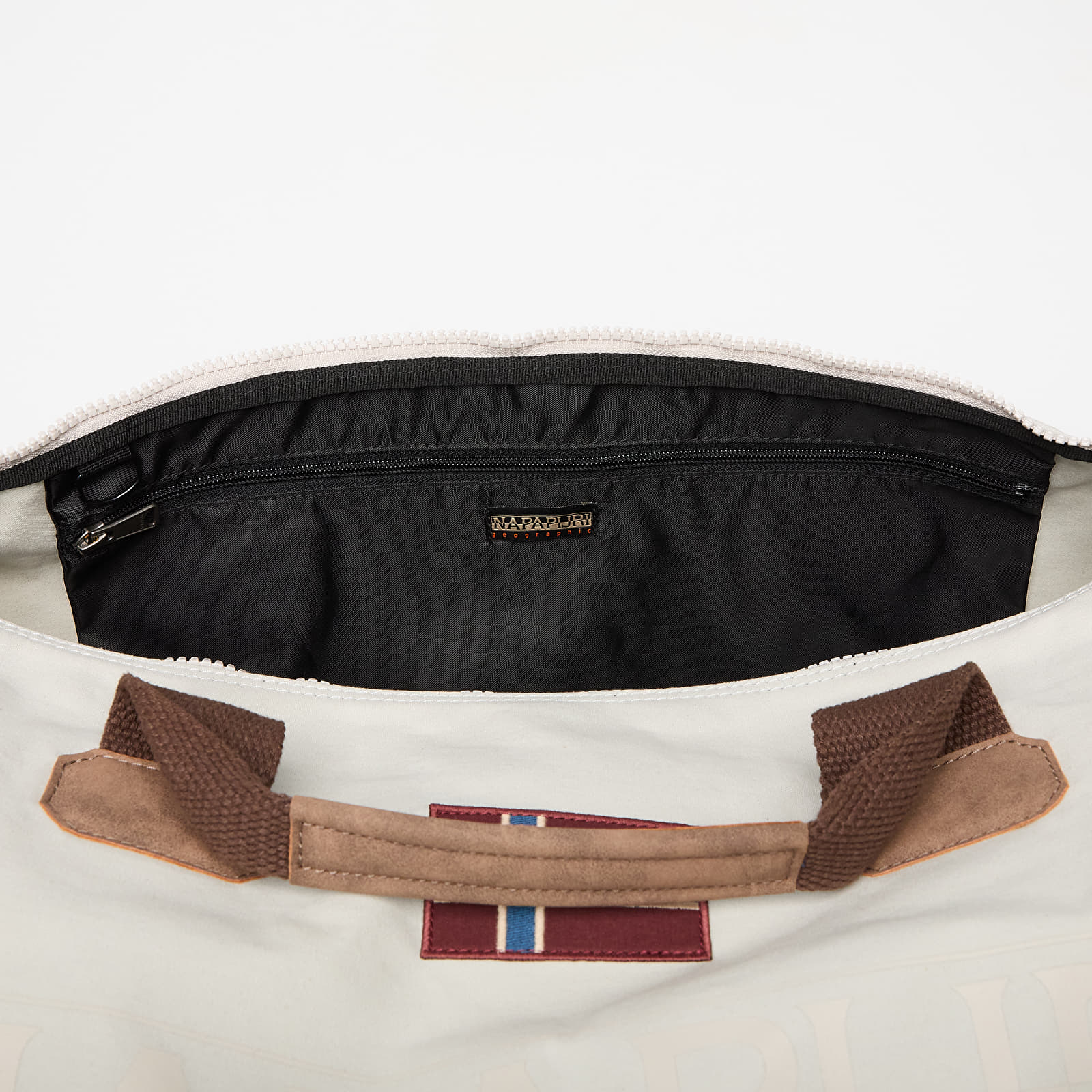 Crossbody bags Napapijri Bering 3 Beige/ Silver