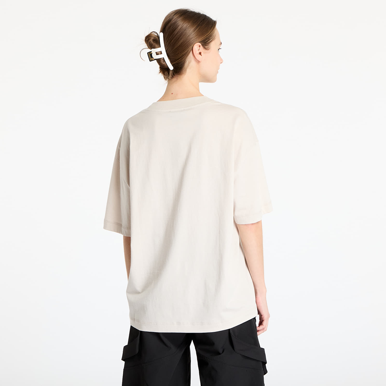 Marškinėliai A.P.C. Oversize Grand APC T-Shirt UNISEX Beige