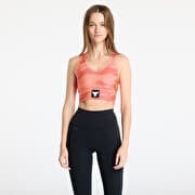 Under Armour Project Rock HeatGear Bra Orange