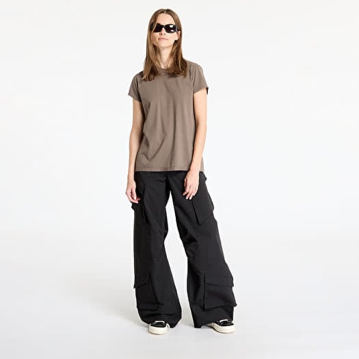 Tシャツ・カットソー DRKSHDW DUST-COLOURED T-SHIRT IN COTTON T-shirts Rick Owens DRKSHDW Small Level T-Shirt Dust | Footshop