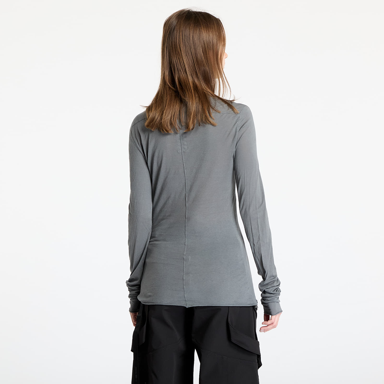 T-skjorter Rick Owens DRKSHDW Knit Edfu Top T-Shirt Stone