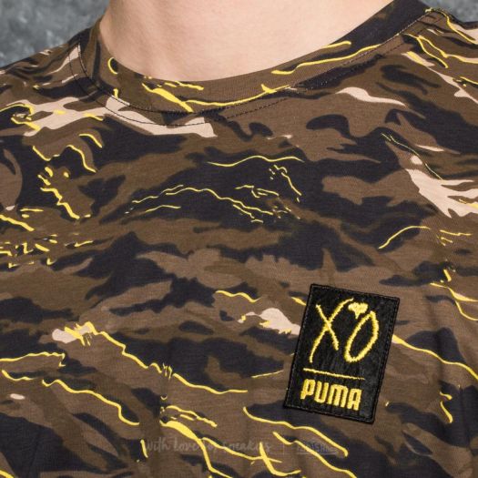 T Shirts and shirts PUMA x XO Graphic Tee Puma Black Camo AOP Footshop