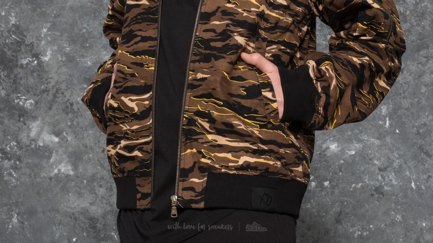 Puma xo camo bomber shop