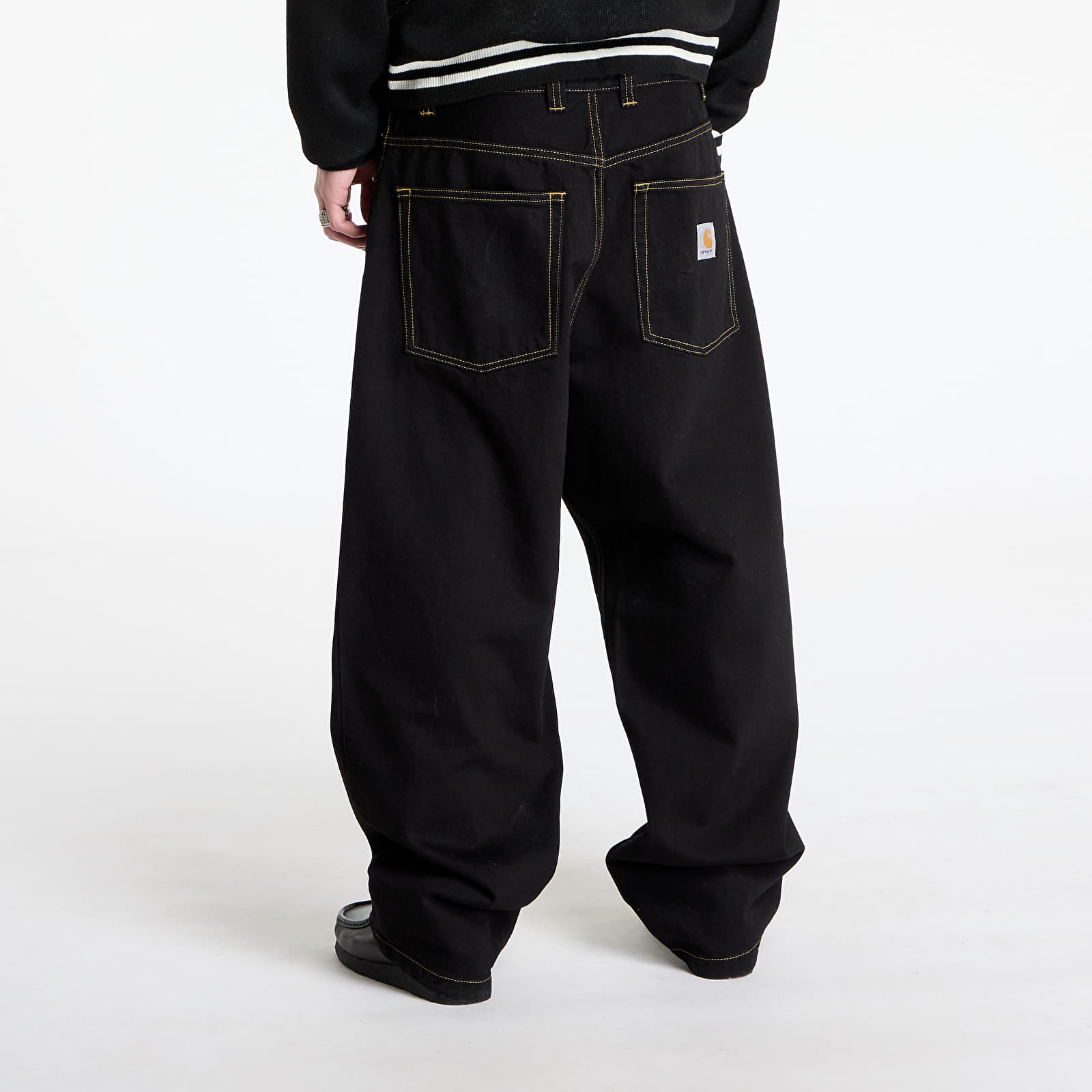 Jeansy Carhartt WIP Brandon Pant Black Rinsed