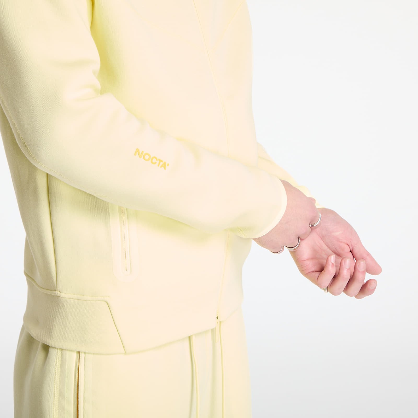 Суичърти Nike x NOCTA Tech Fleece Men's Full-Zip Hoodie Citron Tint/ Vivid Sulfur