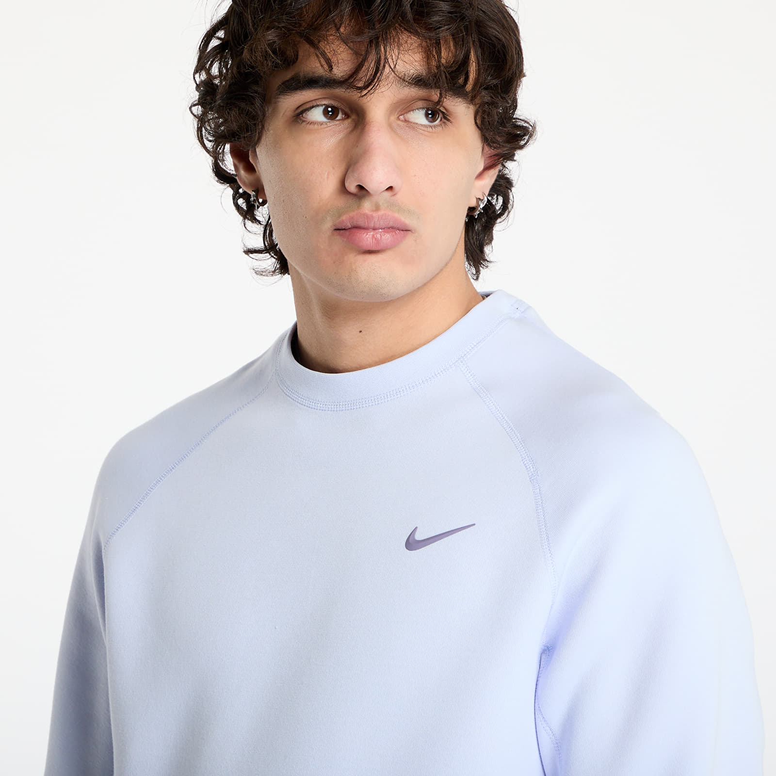 Férfi kapucnis pulcsik Nike x NOCTA Tech Fleece Men's Crew Palest Purple/ Daybreak