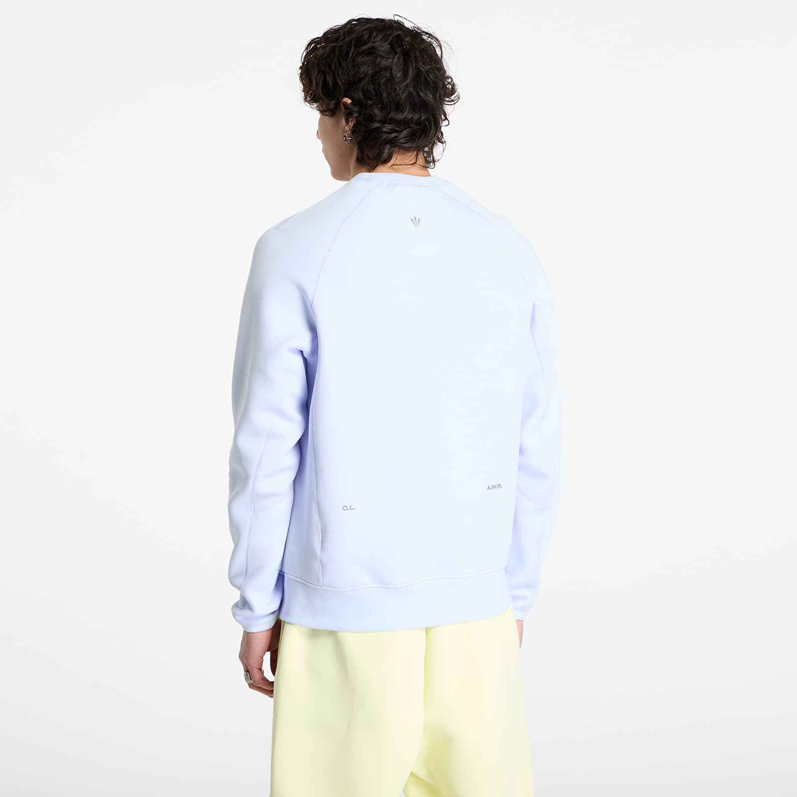 Férfi kapucnis pulcsik Nike x NOCTA Tech Fleece Men's Crew Palest Purple/ Daybreak