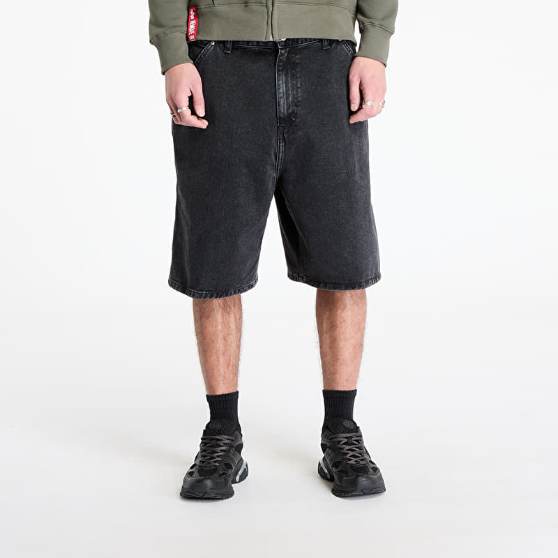 Carhartt WIP Rivet Short Black Stone Washed