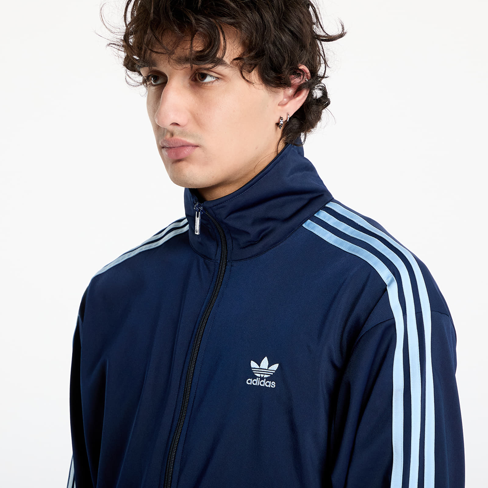 Hoodies and sweatshirts  adidas Firebird Adicolor Track Top Night Indigo/ Clear Sky
