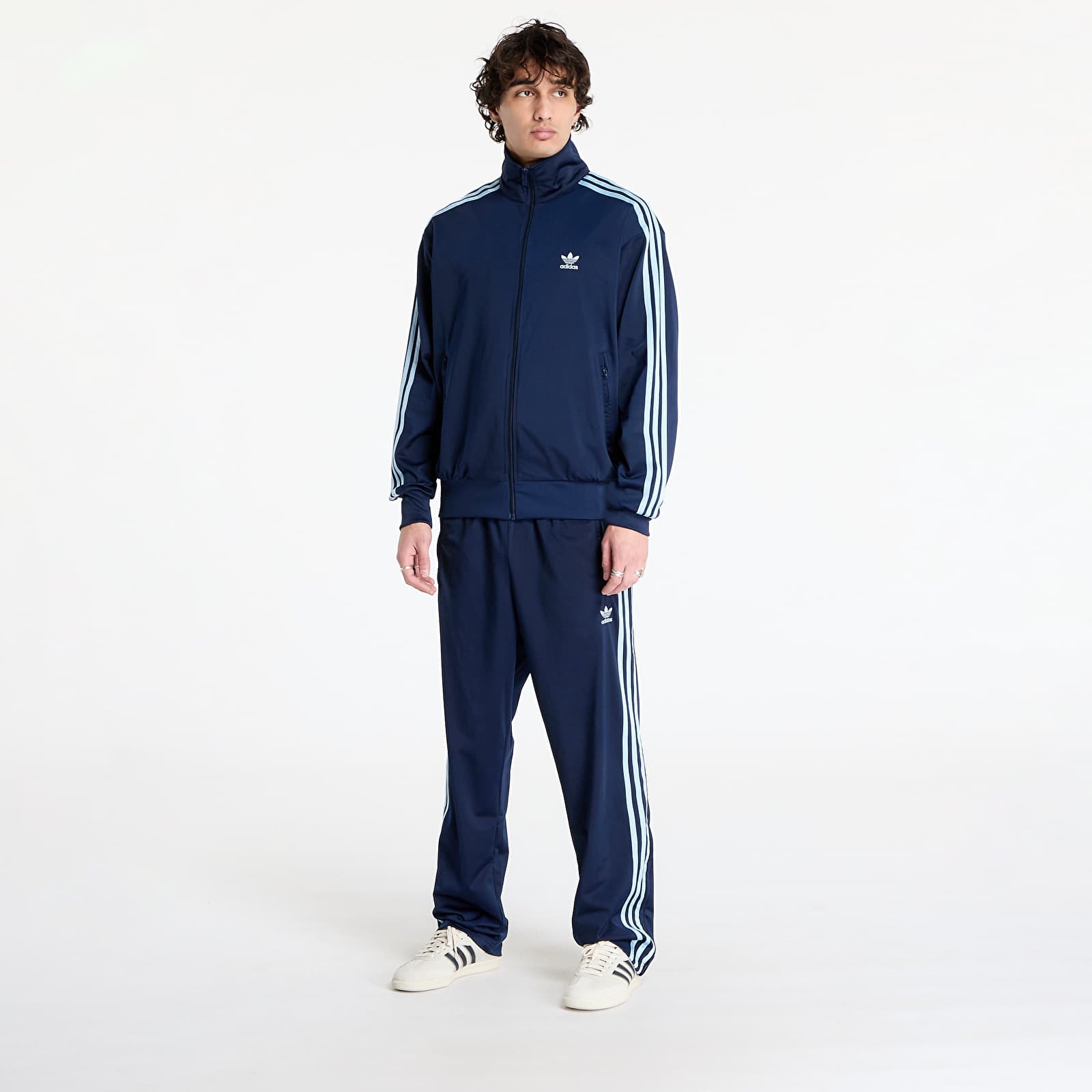 Hoodies and sweatshirts  adidas Firebird Adicolor Track Top Night Indigo/ Clear Sky
