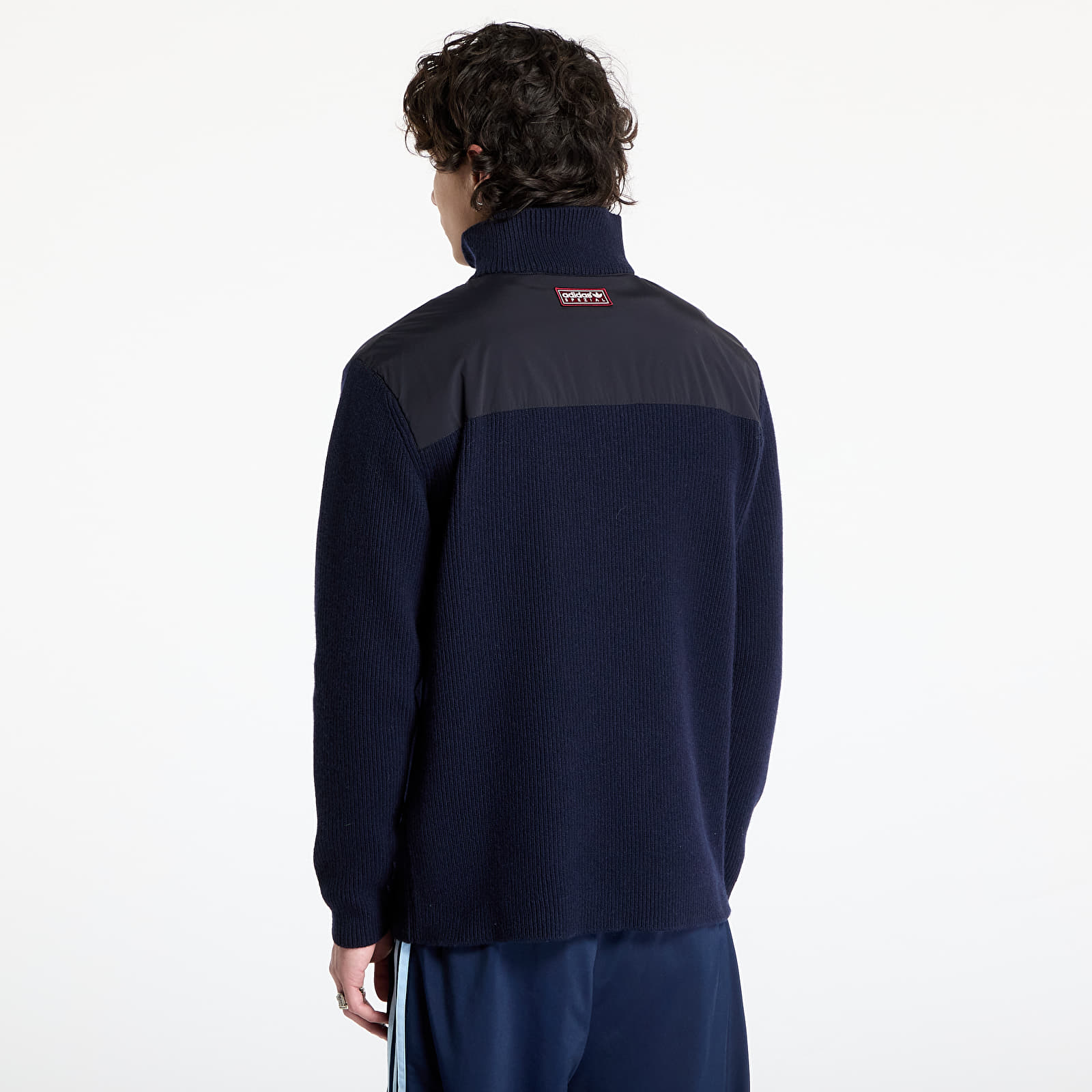 Pulóverek adidas Spezial x C.P. Company Half-Zip Hooded Night Navy