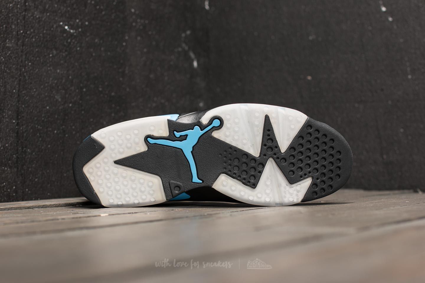 Men's shoes Air Jordan 6 Retro Black/ University Blue