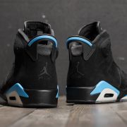 Jordan 6 black deals university blue