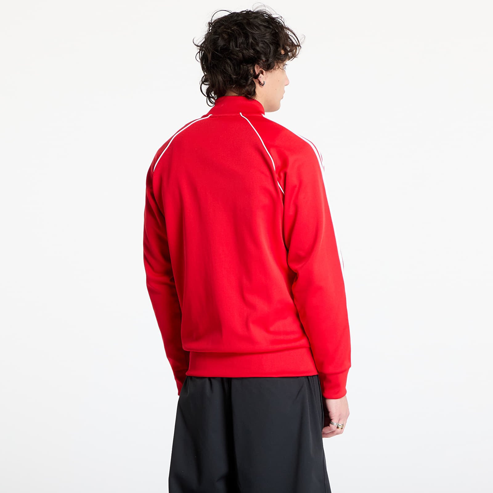 Hoodies and sweatshirts  adidas SST Adicolor Classics Tracktop UNISEX Better Scarlet/ White