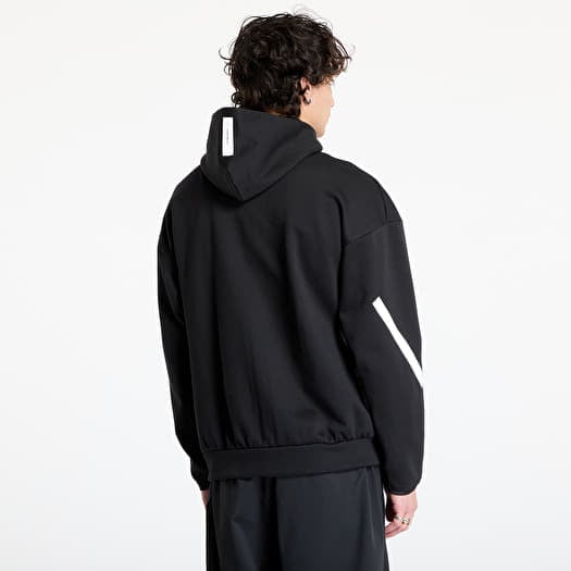 Black and white adidas zip hoodie deals