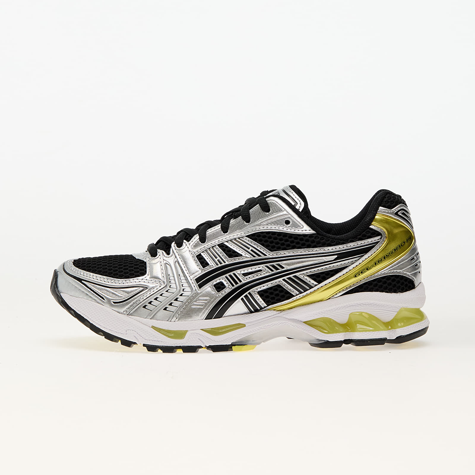Herren Sneaker und Schuhe Asics Gel-Kayano 14 Black/ Lemon Spark