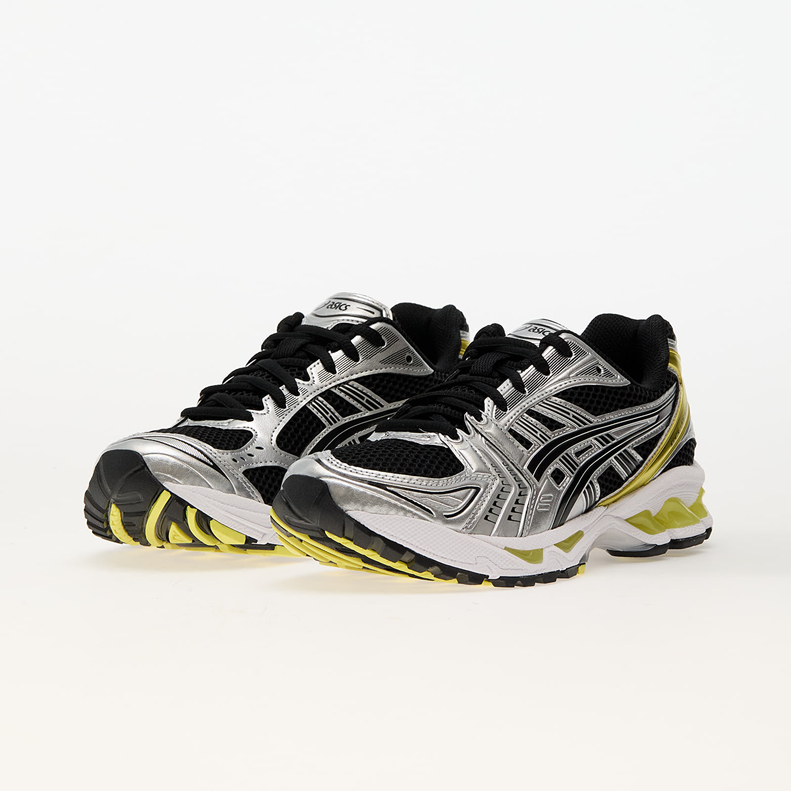 Herren Sneaker und Schuhe Asics Gel-Kayano 14 Black/ Lemon Spark
