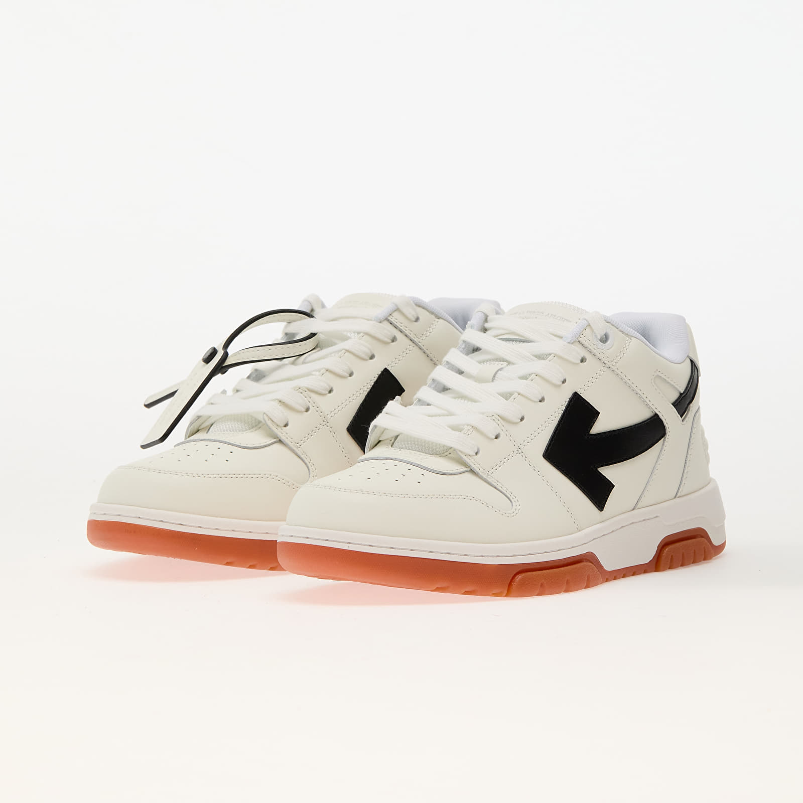 Férfi cipők Off-White Out Of Office Calf Leather White/ Black