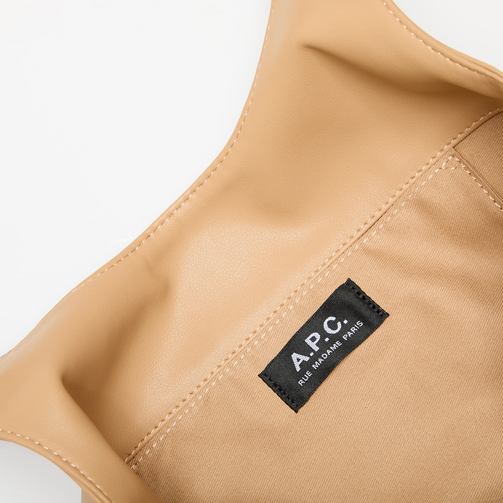Crossbody-vesker A.P.C. Ninon Small Tote Bag Pale Goldstone
