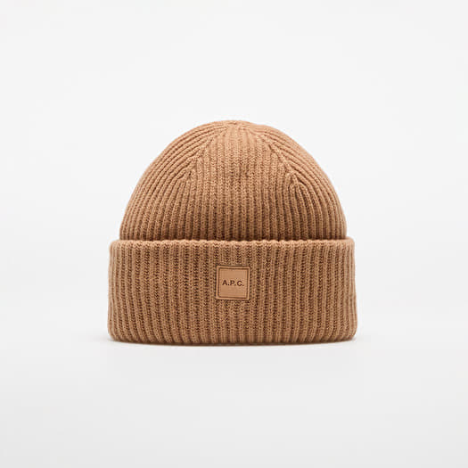 A.P.C. Michele Knit Beanie Camel