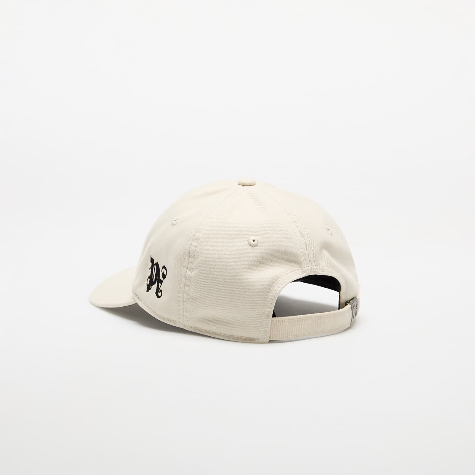 Шапки Palm Angels Curved Logo Cap Off White/ Black