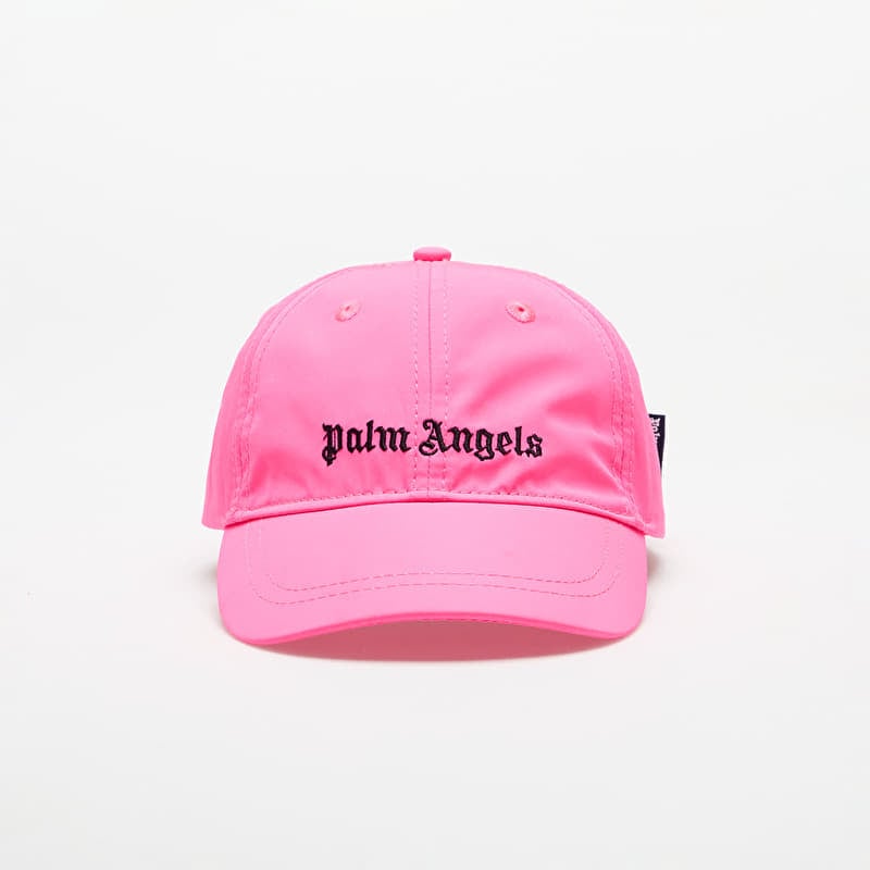 Palm Angels Kids Logo Baseball Cap Fuchsia Fluo/ Black