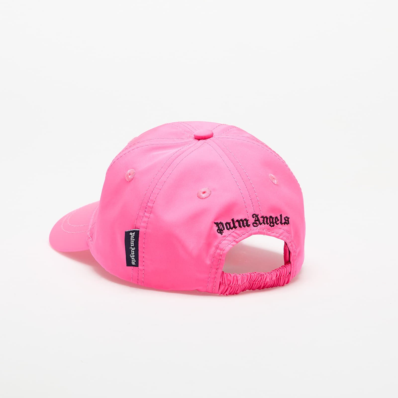 Kšiltovky Palm Angels Kids Logo Baseball Cap Fuchsia Fluo/ Black