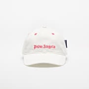 Palm Angels Kids Logo Baseball Cap Butter Cherry