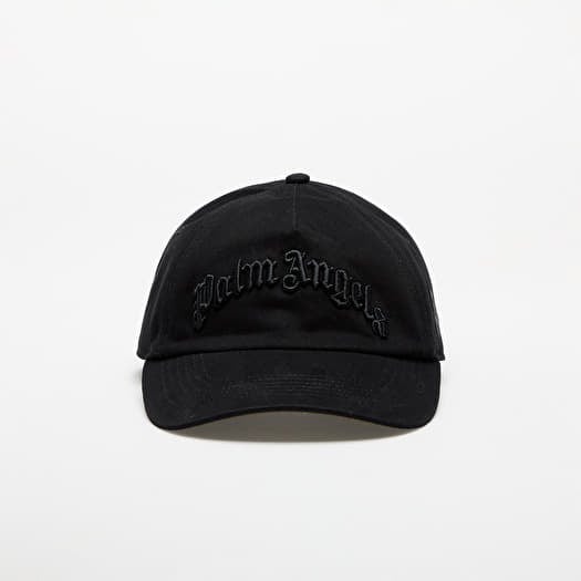 Czapka Palm Angels Curved Logo Cap Black/ Black