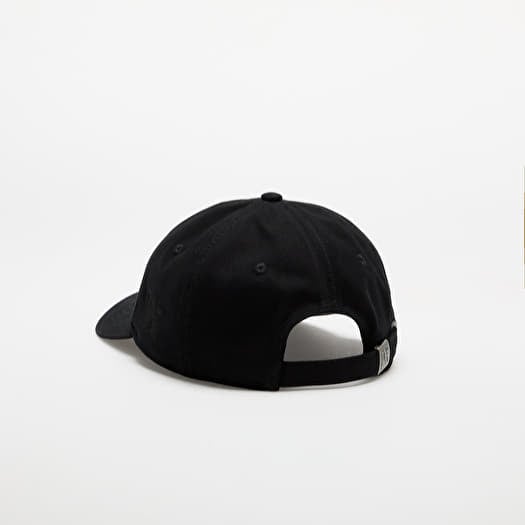 Caps Palm Angels Curved Logo Cap Black Black Footshop