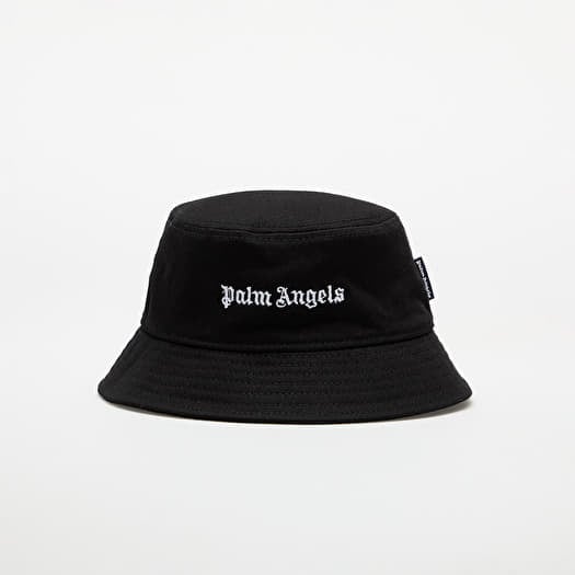 Palm Angels Kids Logo Bucket Hat Black/ Off White