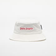 Palm Angels Kids Logo Bucket Hat Butter Cherry