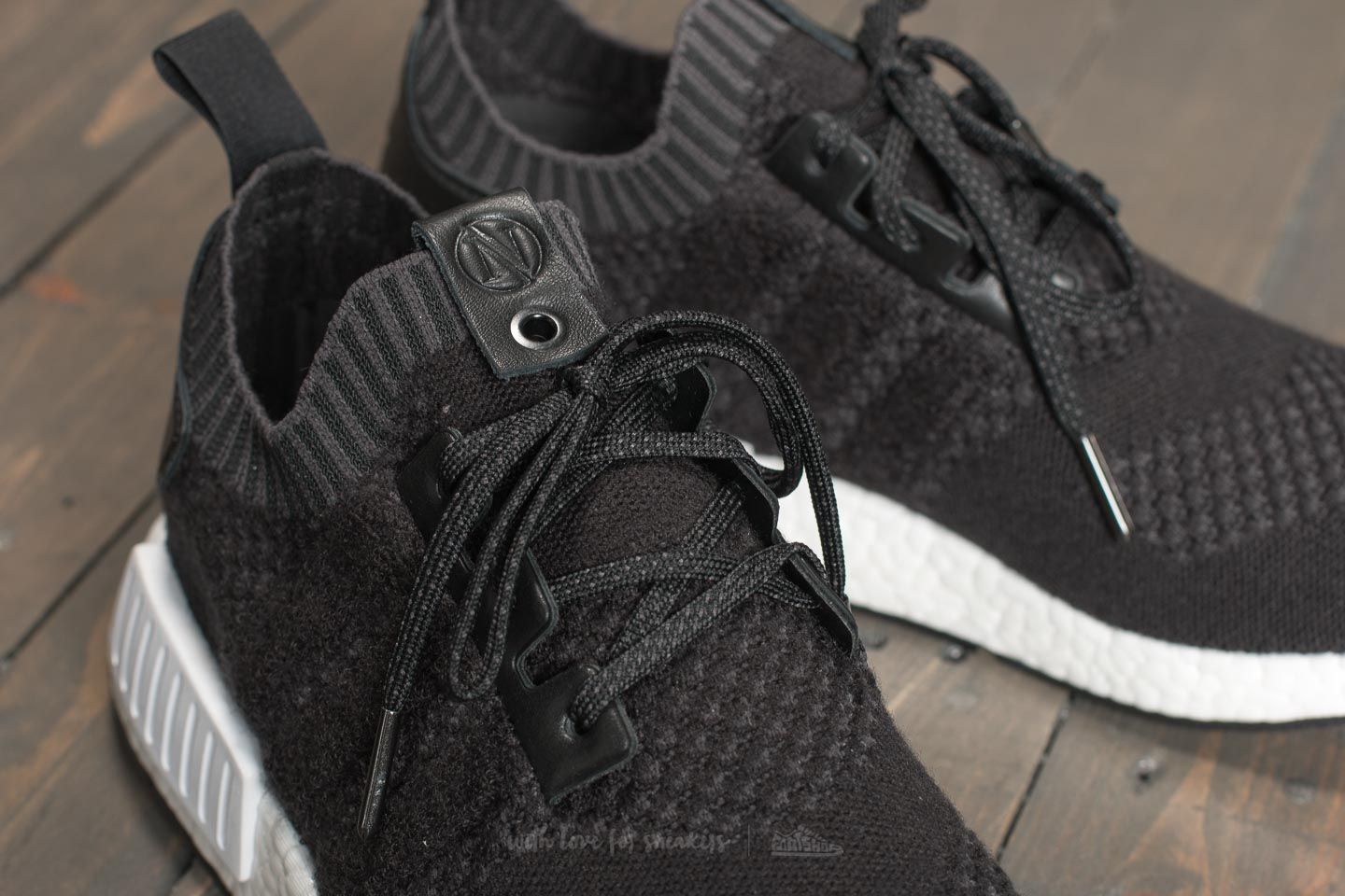 Men s shoes adidas Consortium x A Ma Maniere x Invincible NMD R1 Black Black Ftw White Footshop
