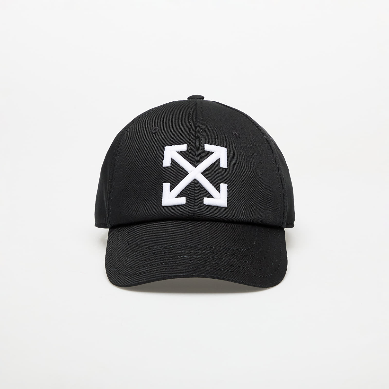 Caps  Off-White Arrow Drill Baseball Cap Black/ White