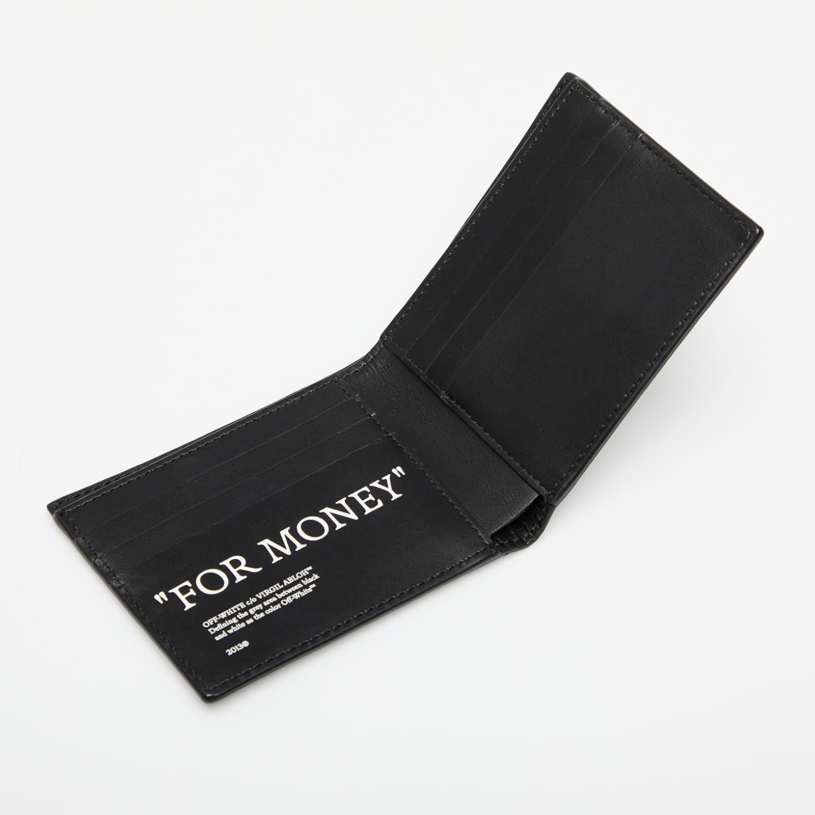 Geldbörsen Off-White Quote Bifold Black/ White
