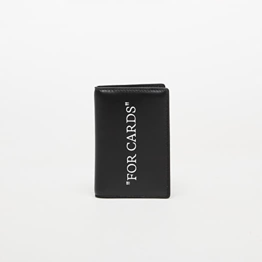 Portefeuille Off-White Quote Documents Holder Black/ White